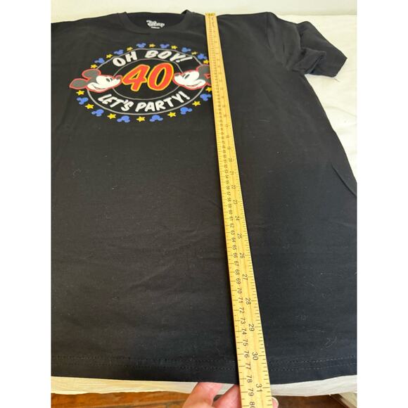 Disney Men's Tshirt 40th Birthday Boy‎ XXL Black - Picture 5 of 8